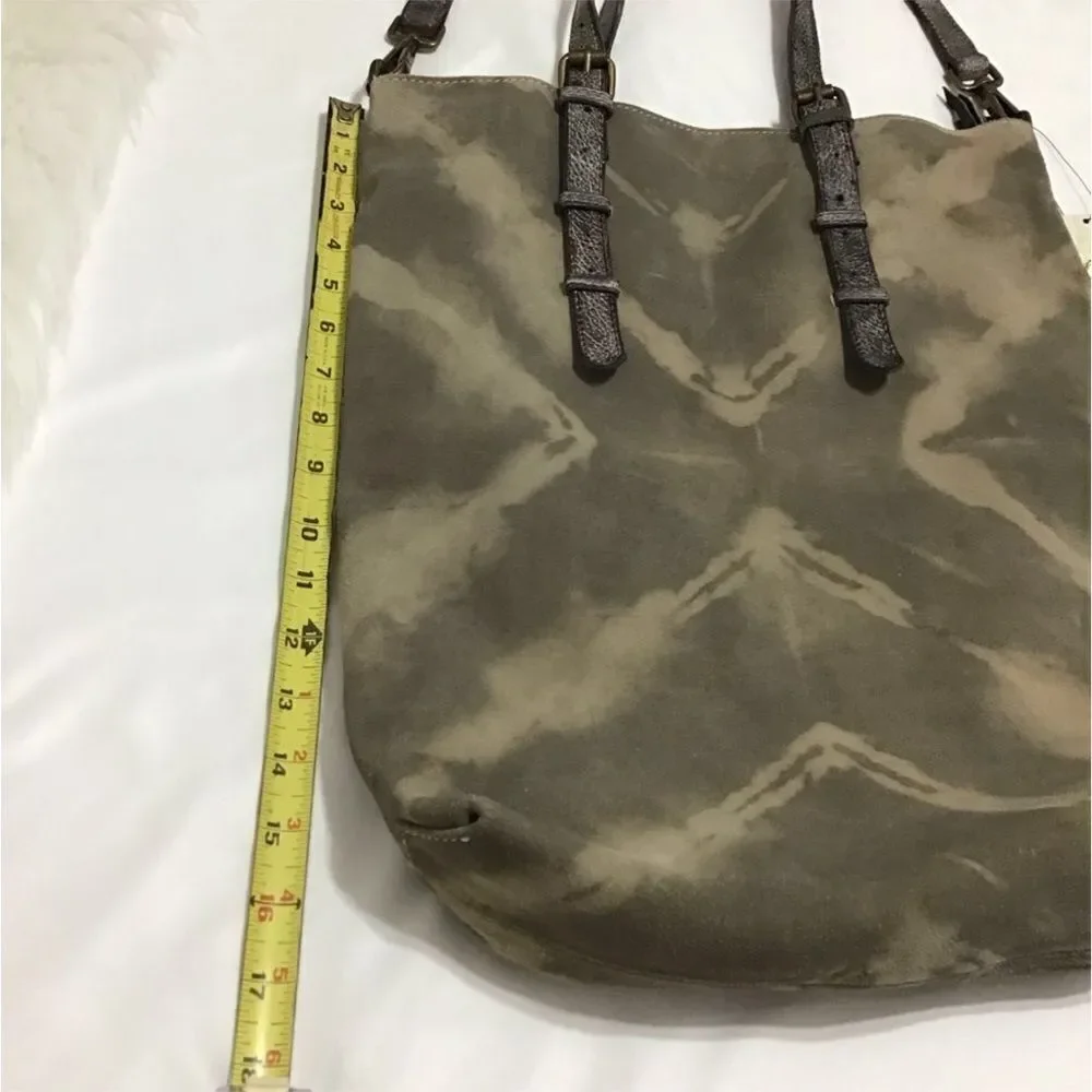 Free People We The Free Leather Take Me Away Tote Crossbody Bag New With Tag